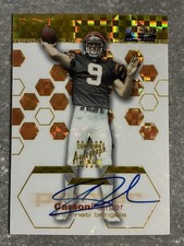 CARSON PALMER 2003 Topps Finest Gold Refractor Auto Autograph Rookie Rc Sp 6/50