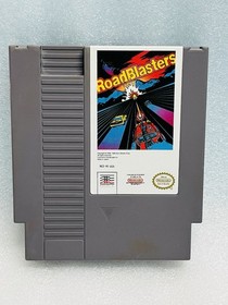 RoadBlasters NINTENDO NES Cartridge CASE Driving ROAD BLASTERS BOX & GAME