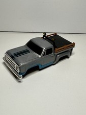 1980 Schaper Stomper - Silver/Blue 4x4 Dodge Ram Wagon  BODY ONLY 
