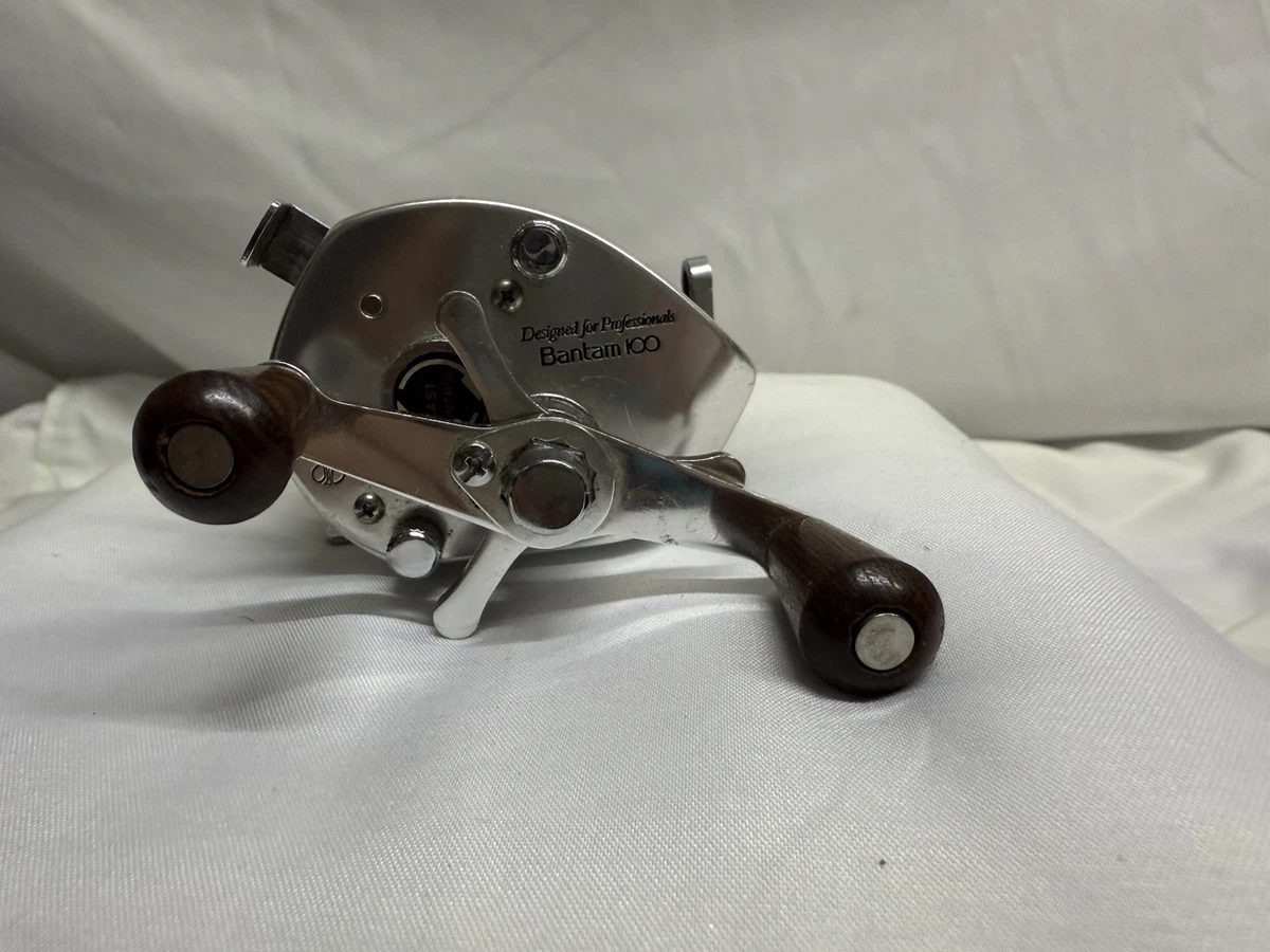 Moulinet Casting Vintage Shimano Bantam 100, Fabrication Japon, Pour Professionnels, Modèle Droite