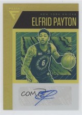 2020-21 Panini Flux Signatures Gold Prizm 8/10 Elfrid Payton #FLS-ELF Auto 7pt