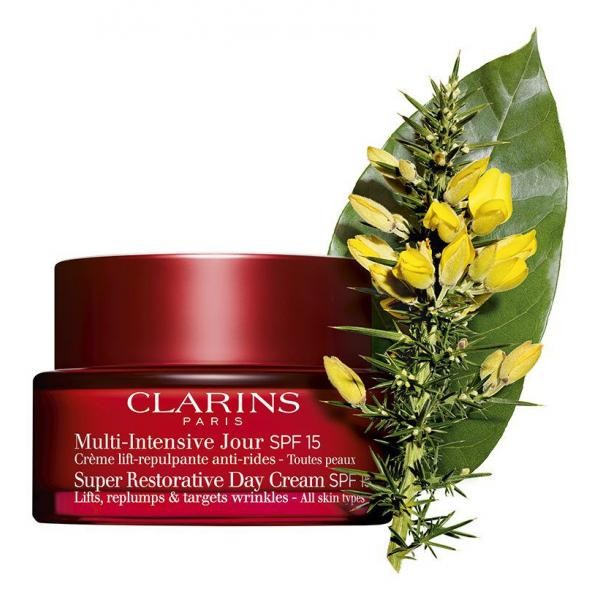 Clarins Super Restorative Day Cream Spf15 All Skin Types 50ml - Immagine 2