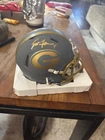 Brett Favre Signed Green Bay Packers Speed Slate NFL Mini Helmet - Radtke 🔥🔥