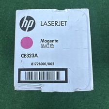 Genuine HP 128A Magenta Ink LaserJet Toner Cartridge Sealed New in Box CE323A