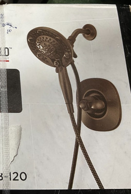 NEW Delta Nura Shower Handle & Faucet Set Venetian Bronze 142710C-RB-I20