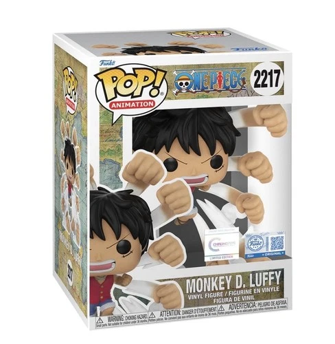 Funko Pop!One Piece_Monkey D. Luffy Gum Gum Gatling-Chronotoys Exclusive-PreSale
