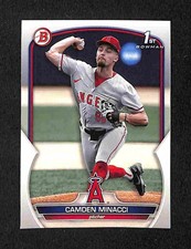 2023 Bowman Draft - Camden Minacci 1st Bowman #BD-23 Angels Prospect