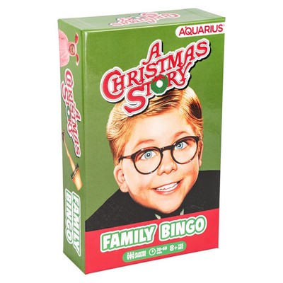 A Christmas Story Family Bingo Game   Holiday Party Game   2 18 Players   New