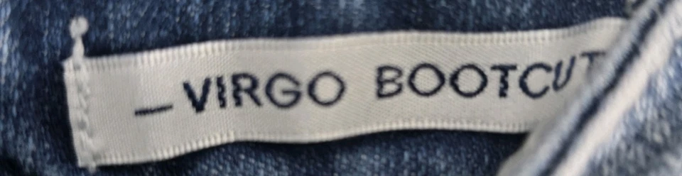 Daytrip Jeans 26R Virgo Bootcut  28 Inch Waist  30 Inch Inseam 8 Inch Rise - Image 4 of 4