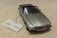 FRANKLIN MINT DIECAST 1:24 LTD EDT MODEL 1973 MERCEDES-BENZ 450SL ROADSTER RARE