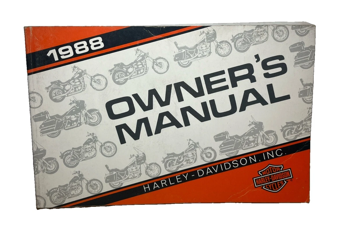 HARLEY-DAVIDSON GLIDES オーナーズマニュアル Harley-Davidson Motorcycle Owner & Operator Manuals for sale | eBay