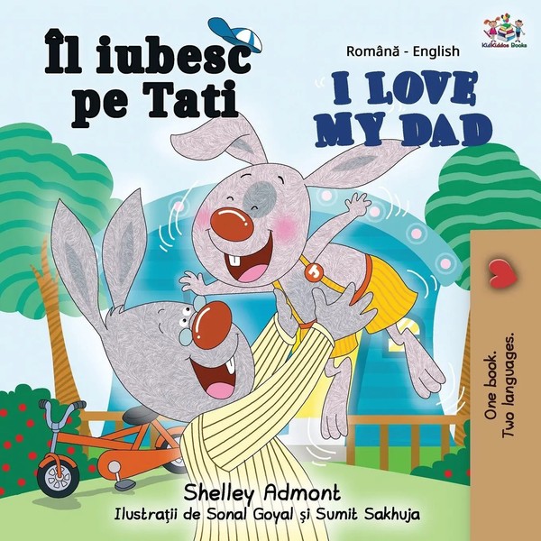Shelley Admont (U. A.) | I Love My Dad (Romanian English Bilingual Book) | Buch-image