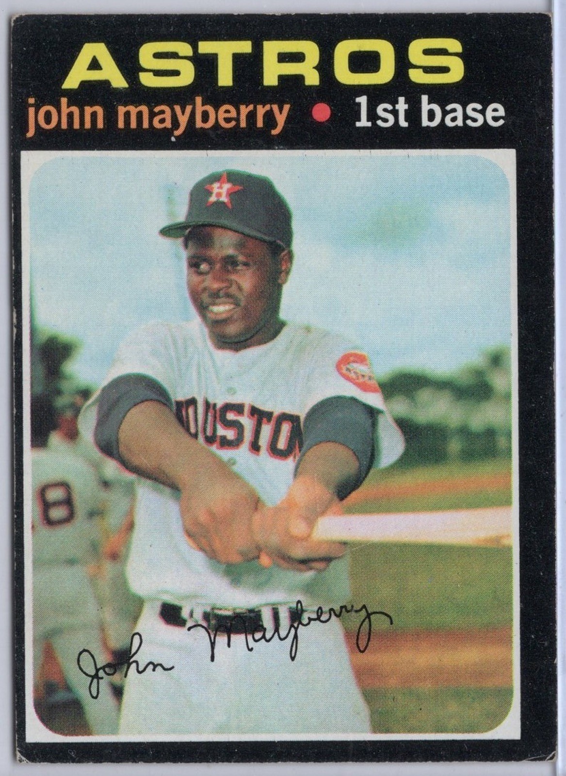 1971 Topps #148 John Mayberry in EX Condition Astros