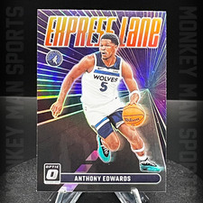 2023-24 Optic Basketball - Anthony Edwards - EXPRESS LANE #24 OPTIC HOLO MINT