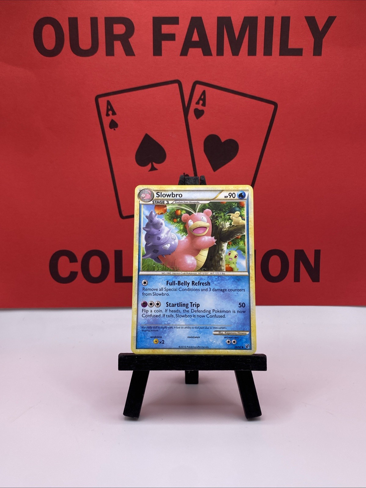 Slowbro 38/90 Undaunted Regular Uncommon Pokemon TCG 2010 LP