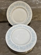Royal Doulton "MEADOW MIST" #H5007 ~ England ~ Set of 8~ Dinner Plates  (H2)