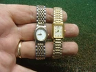 2 - LADIES Seiko wrist watches in good used condition - NEED BATTERIES