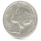 1942-S Mercury Dime Inverted Mint Mark FS-501 Error Variety 90% Silver  UNC