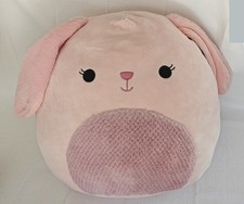 Squishmallows Easter Squad Bop The 16" Bunny - Pink W/ Fuzzy Belly NWT Plush
