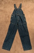 Vintage 90s Calvin Klein Bib Overalls CK Blue...
