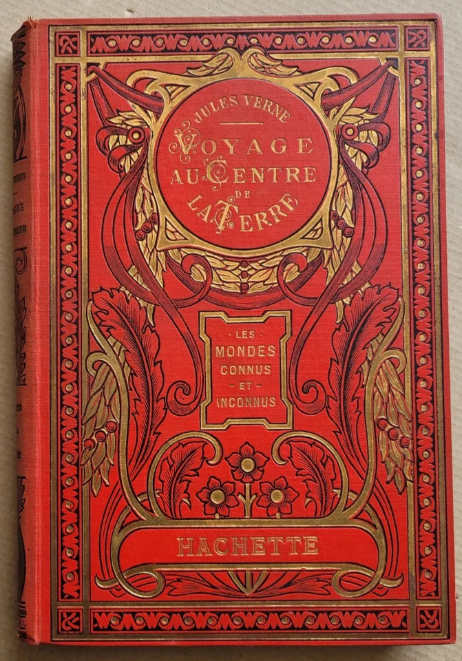 Voyage au Centre de la Terre Jules VERNE ill RIOU éd Hachette 1921 - Photo 2/4