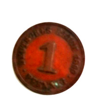 Kaiserreich 1 Pfennig 1899 A sehr sch&ouml;n