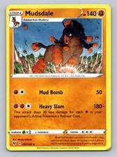 Pokemon Mudsdale SWSH04: Vivid Voltage 097/185 Light Play LP+ or Better