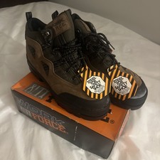 Work Force BROWN Leather Men's Tan Hiker Boots Size 12 Style 46763 steel toe
