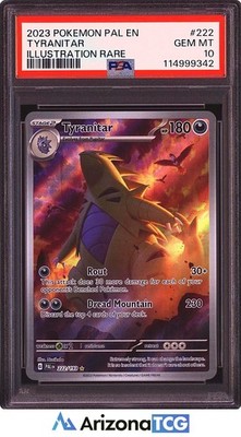 Tyranitar #222 from Paldea Evolved ((2023)) – Pokémon card
