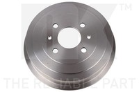 2X Bremstrommel NK 252323 FüR Marea Alfa VAN Brava Fiat Lancia Bravo Idea Panda
