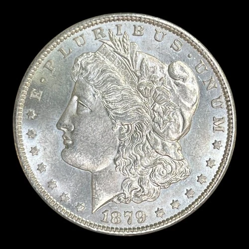 1879-S Morgan Silver Dollar, BU
