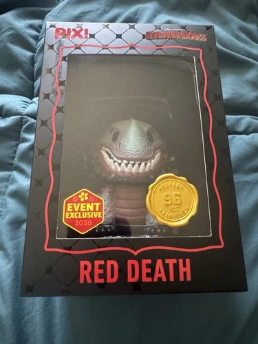 Thrilljoy Red Death Super Chase! 96 Pieces SUPER RARE! How To Train Your Dragon