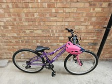 Apollo Independence Junior Mountain Bike - 26" Wheel - purple colour.
