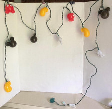 Mickey Mouse Christmas String Lights Sets Disney Store An Enchanted Body Parts