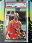 1992-93 Topps Stadium Club #210 Michael Jordan PSA 7 Graded Card Members Choice