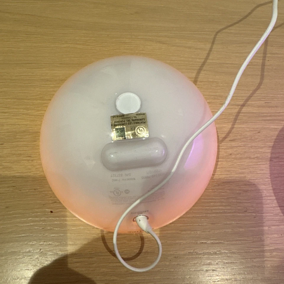 Philips - Set Of 2 - Hue Go Portable Dimmable LEDSmart Light Table Lamp - Image 2 of 4