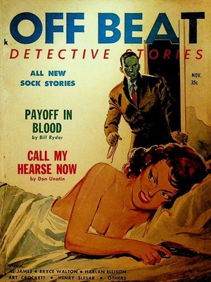 Off Beat Detective Stories November 1958 Harlan Ellison Henry Slesar