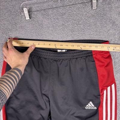 パンツ 90s adidas buggy wide track pants y2k XL Vintage 90s 00s Y2k ADIDAS Jogging Pants Tracksuit Bottoms