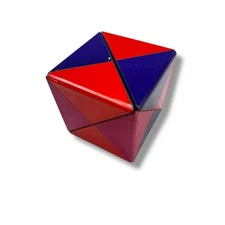 Vintage 1988 Yoshimoto Twisty Puzzle Dino Skewb Cuboctahedron