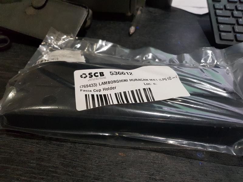 2014-ON LAMBORGHINI HURACAN DASHBOARD CUP HOLDER 4T2858195 | eBay