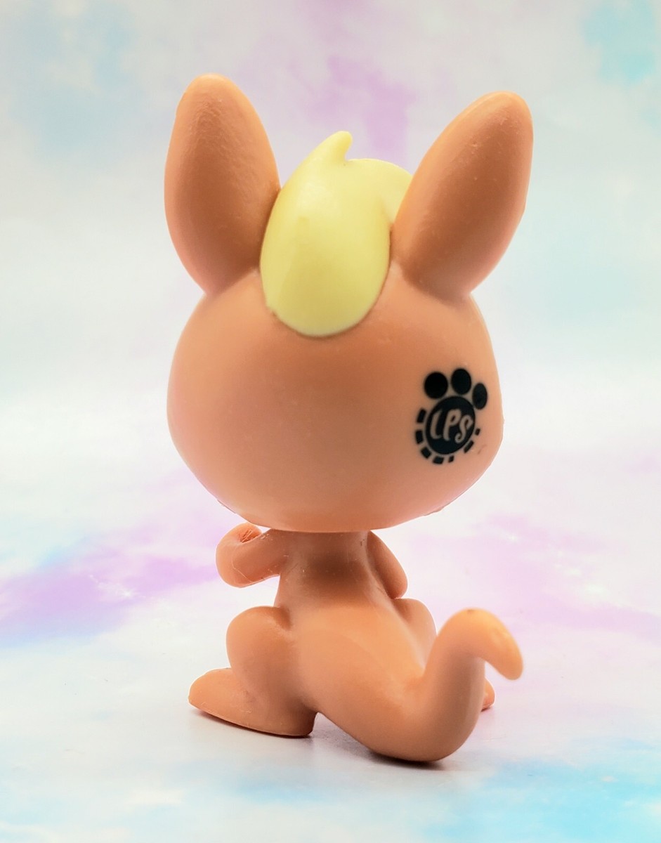 Littlest Pet Shop Authentic # 208 Vigor Springley Peach Kangaroo