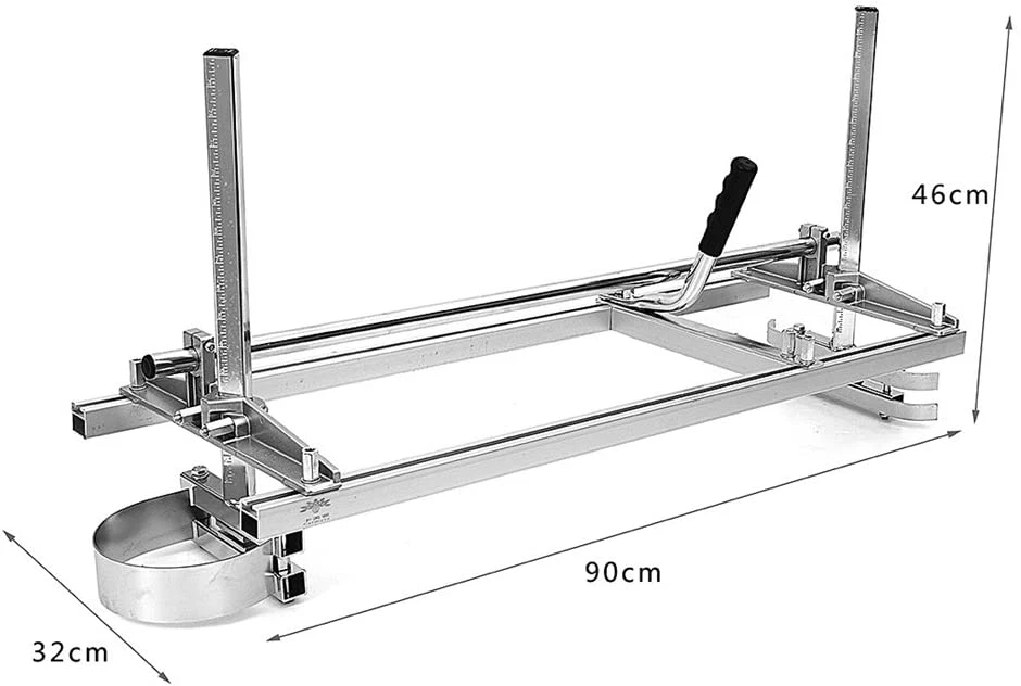 Carmyra Portable Chainsaw Mill 36 Inches Planking Milling Bar Size 14 36 inch