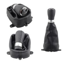 Schaltknauf + Schaltsack + Rahmen 6 Gang Leder Für Honda Accord 8 VIII MK8 08-14