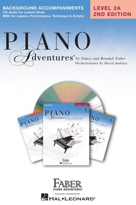 Level 2A Lesson CD Only - Faber Piano Adventures CD NEW 000420070