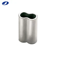 OCEAN CAT Double Barrel Copper Tube Crimp Sleeves Leader Barrel Connector Tackle