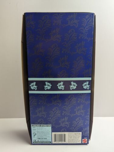 NEW AVON EXCLUSIVE Mattel WINTER VELVET Blue & Silver BARBIE DOLL - Picture 3 of 6