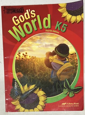Abeka God's World k5 current fourth edition READ