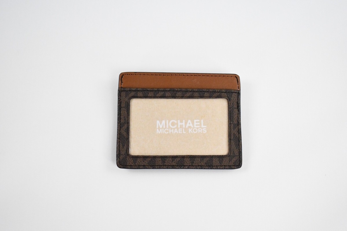 Michael kors Jet set Item MK Logo Pouch Crossbody Card Case Set