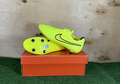 Nike Tiempo legend V SG Elit Yellow boots Cleats mens Football