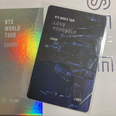 BTS LOVE YOURSELF EUROPE LYS blu-ray ver. official photocard BTS LOVE YOURSELF EUROPE LYS blu-ray ver. official photocard